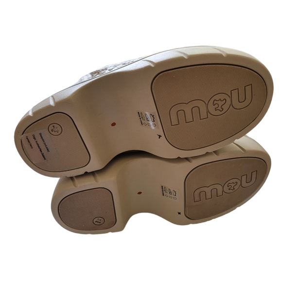 Free People MOU Lunar Landing Snow Platform Boots Size/38 - Picture 8 of 10